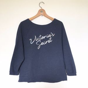 Victoria's Secret Sweatshirt Crewneck + Sequins S